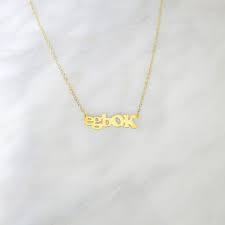 Egbok egbOK necklaces Everything's Gonna Be Okay All | Etsy